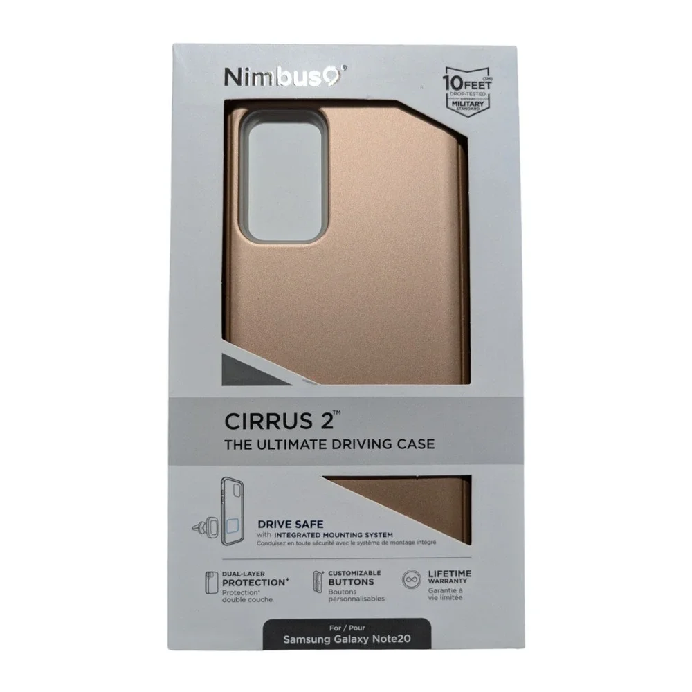 W1 Nimbus9 Cirrus 2 Case for Samsung Galaxy Note20 5G - Rose Gold